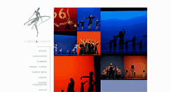 Desktop Screenshot of lignesetespace.fr